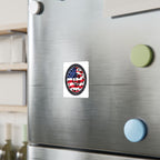 American Flag Logo Kiss-Cut Vinyl Sticker — Division Six 20 One Emblem