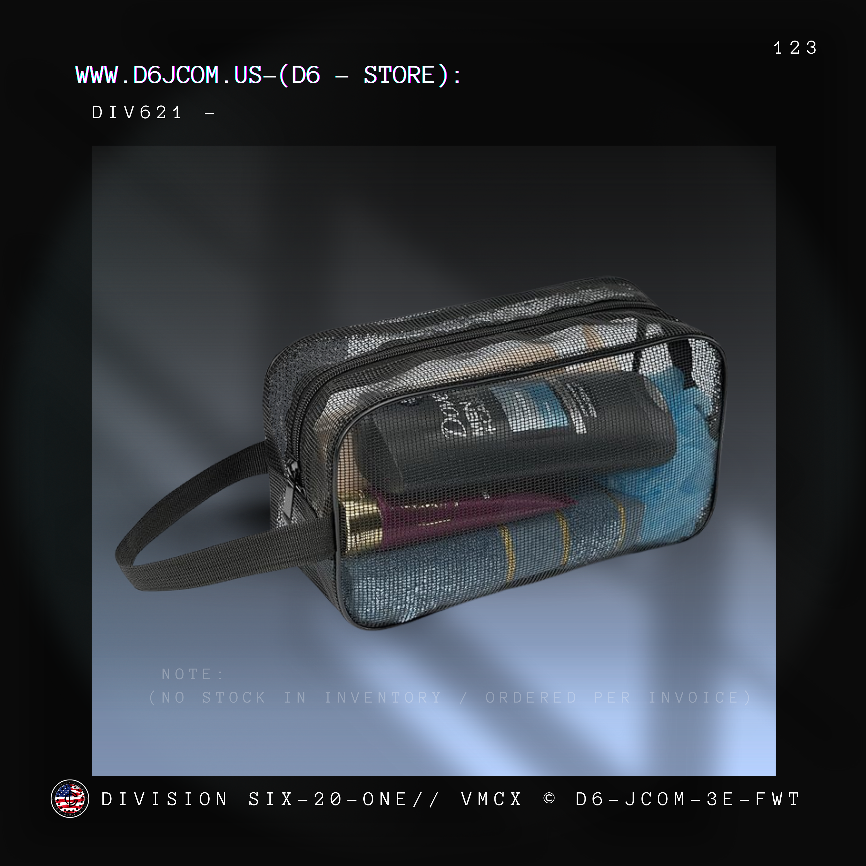 Mesh Organizer storage bag