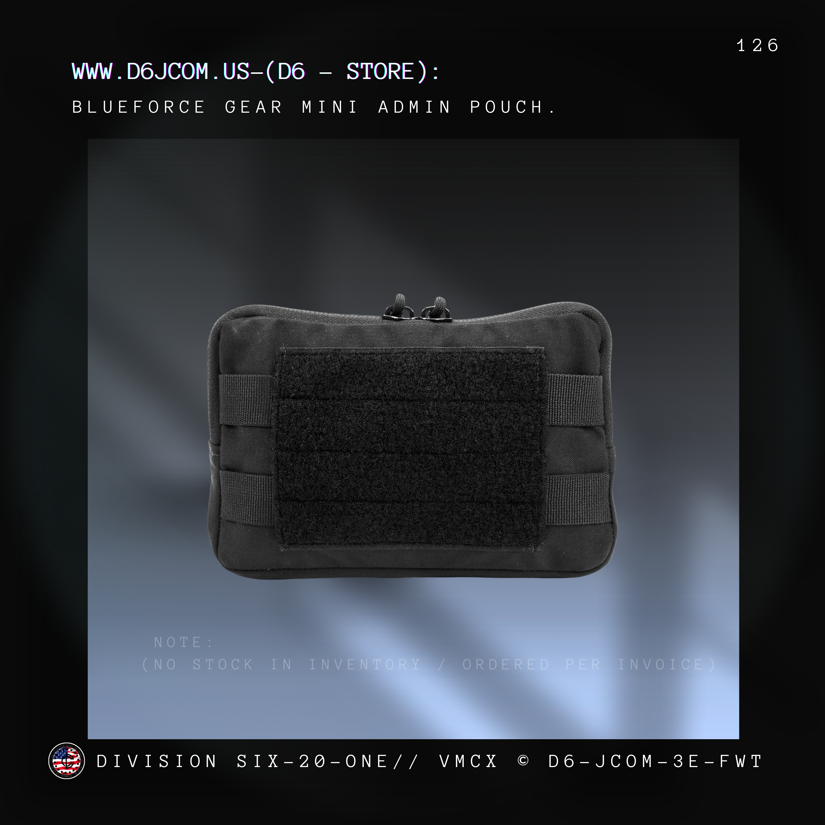 Blueforce gear Mini Admin Pouch (Small)