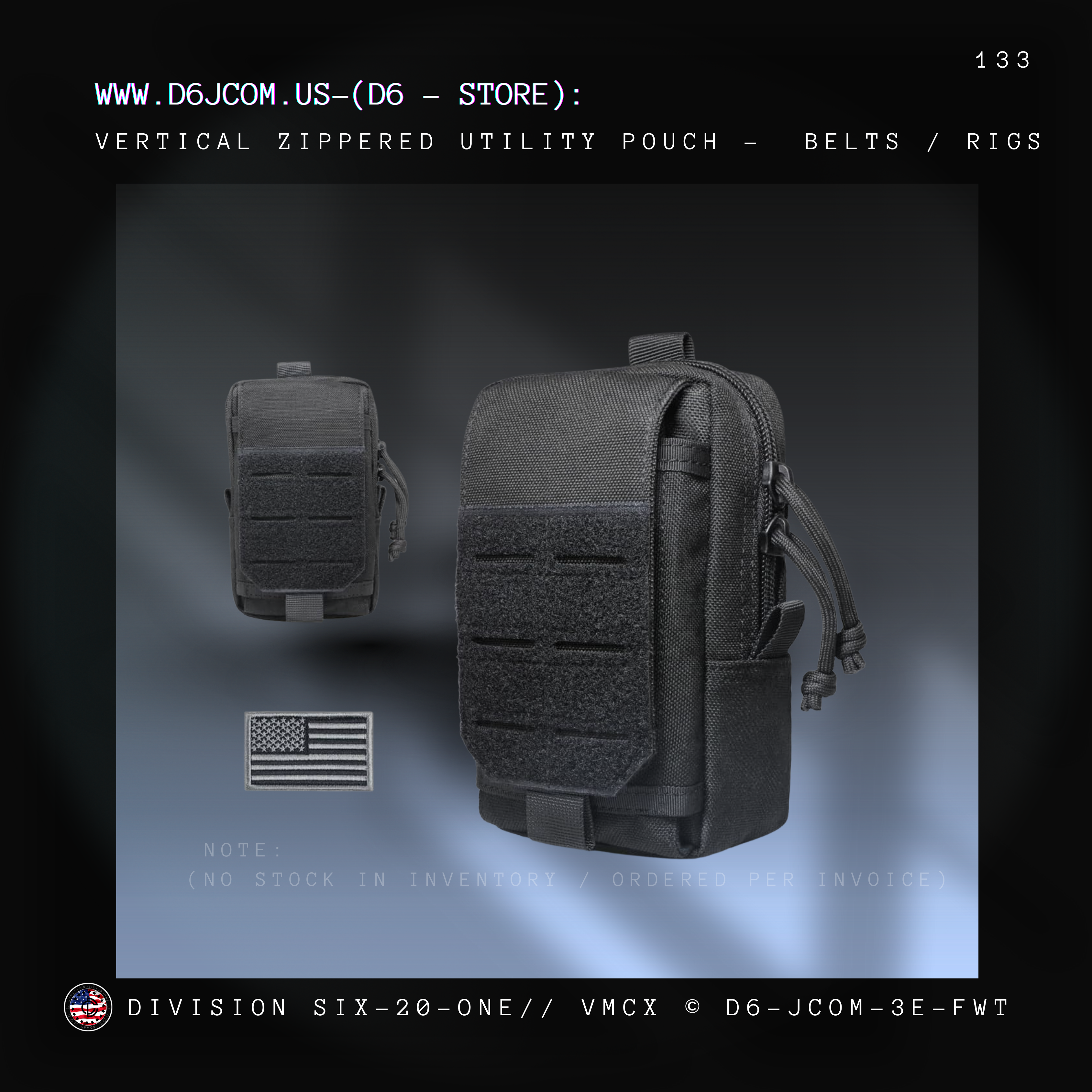 EDC Pouch Molle /  Utility Pouch