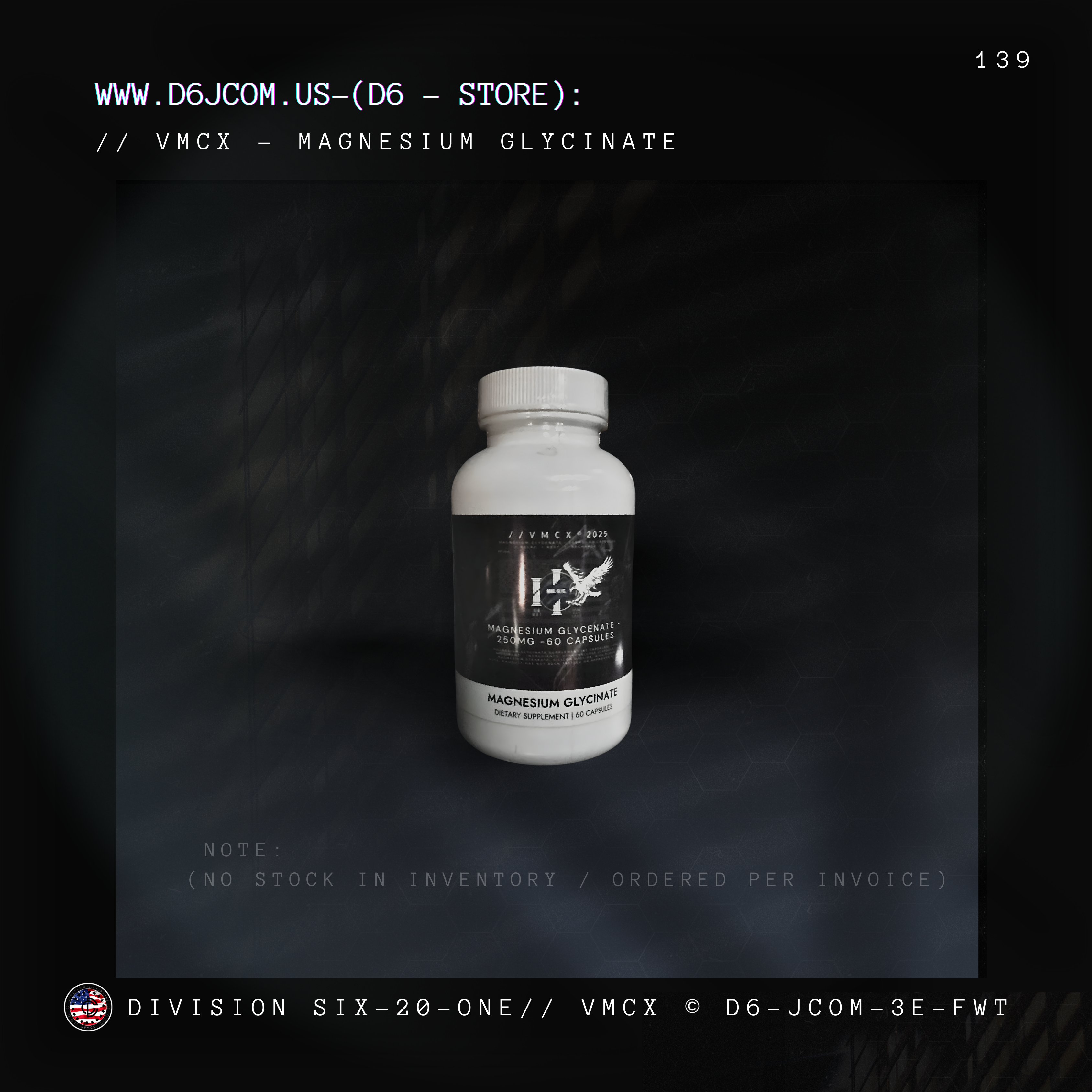 / /  V M C X  ©  -  Magnesium Glycinate Supplement