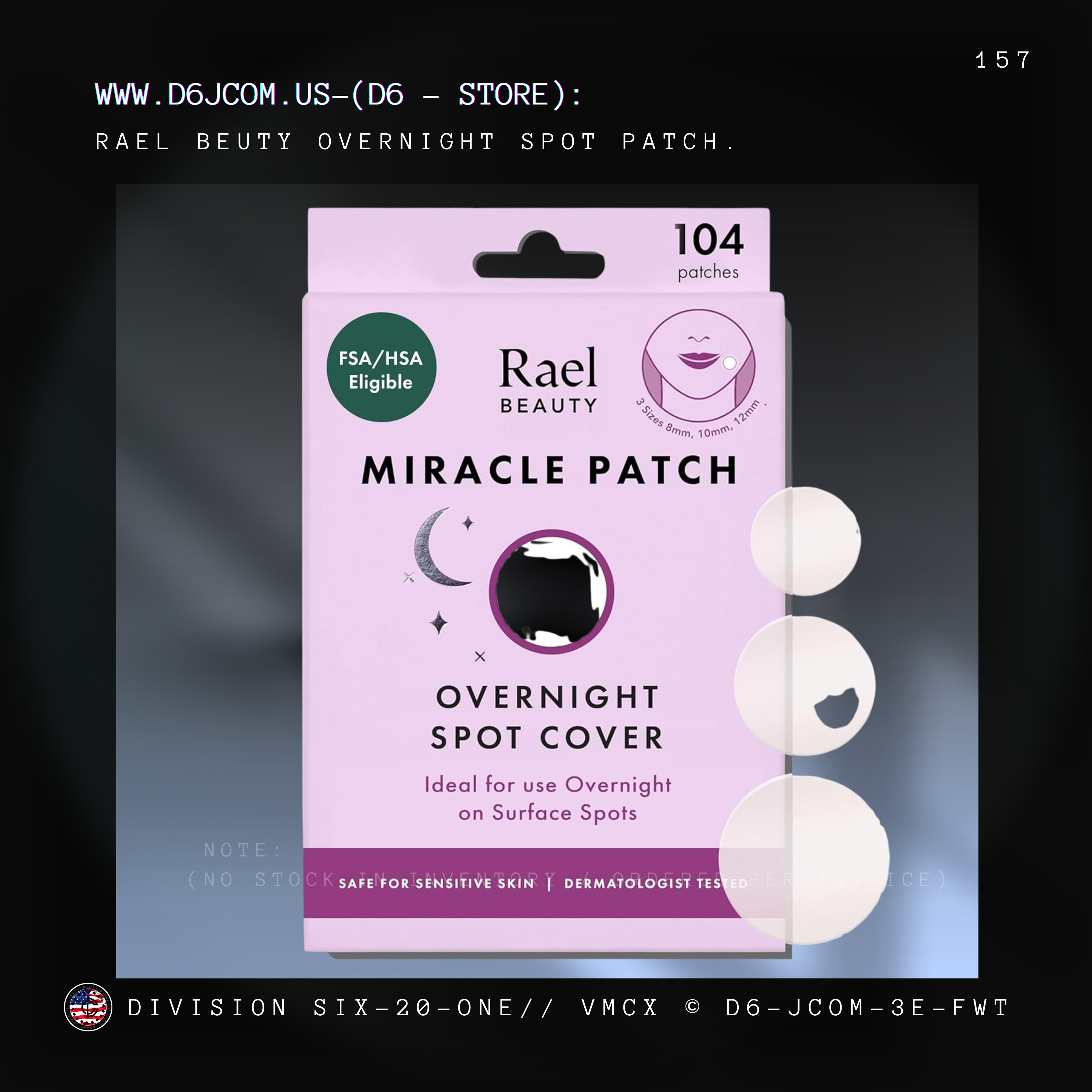 Rael Beauty - Overnight Blemish Spot Covers