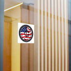 American Flag Logo Kiss-Cut Vinyl Sticker — Division Six 20 One Emblem