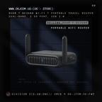 Roam 7 BE3600 Wi-Fi 7 Portable Travel Router Dual-Band, 2.5G Port, USB 3.0