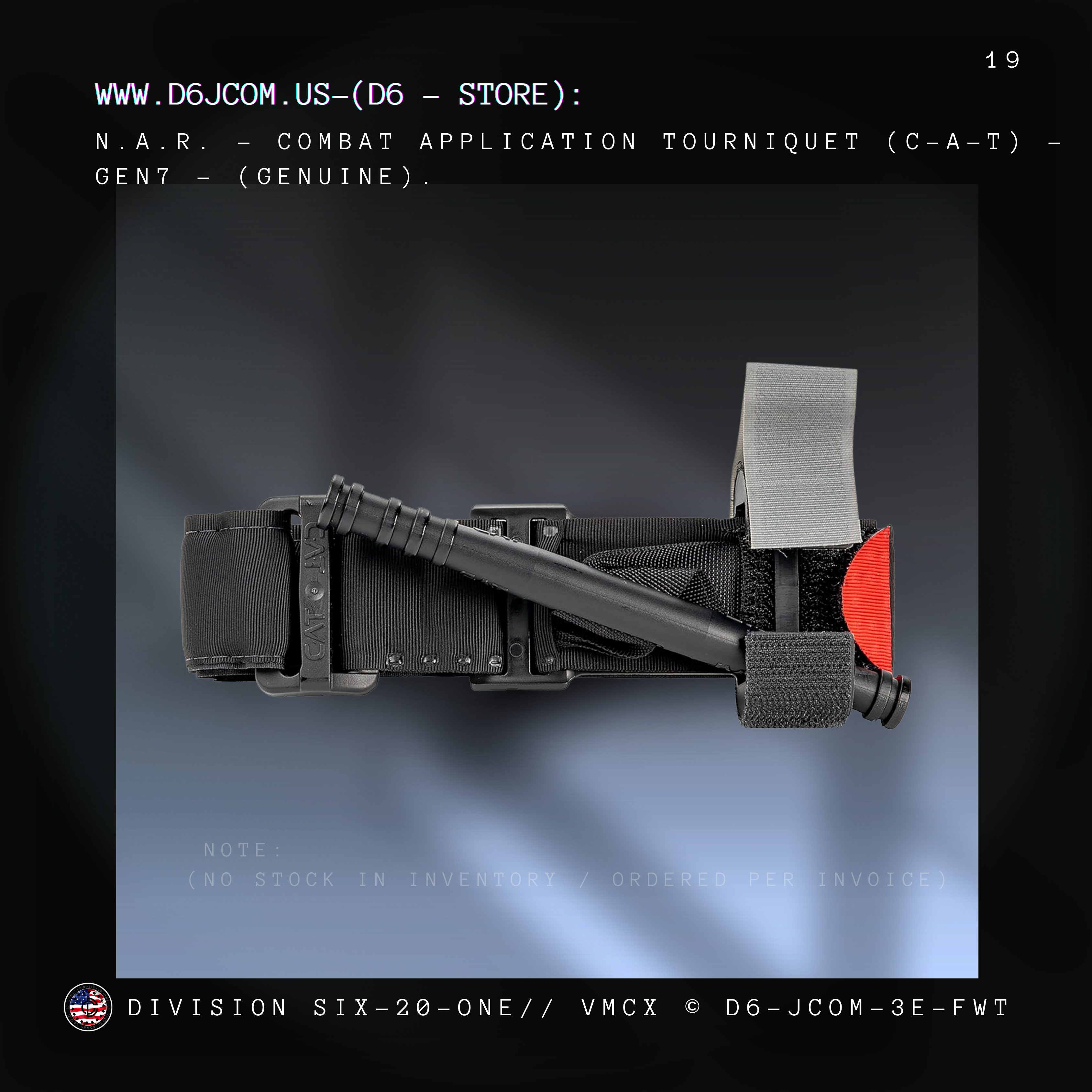 Combat Application Tourniquet (C-A-T)