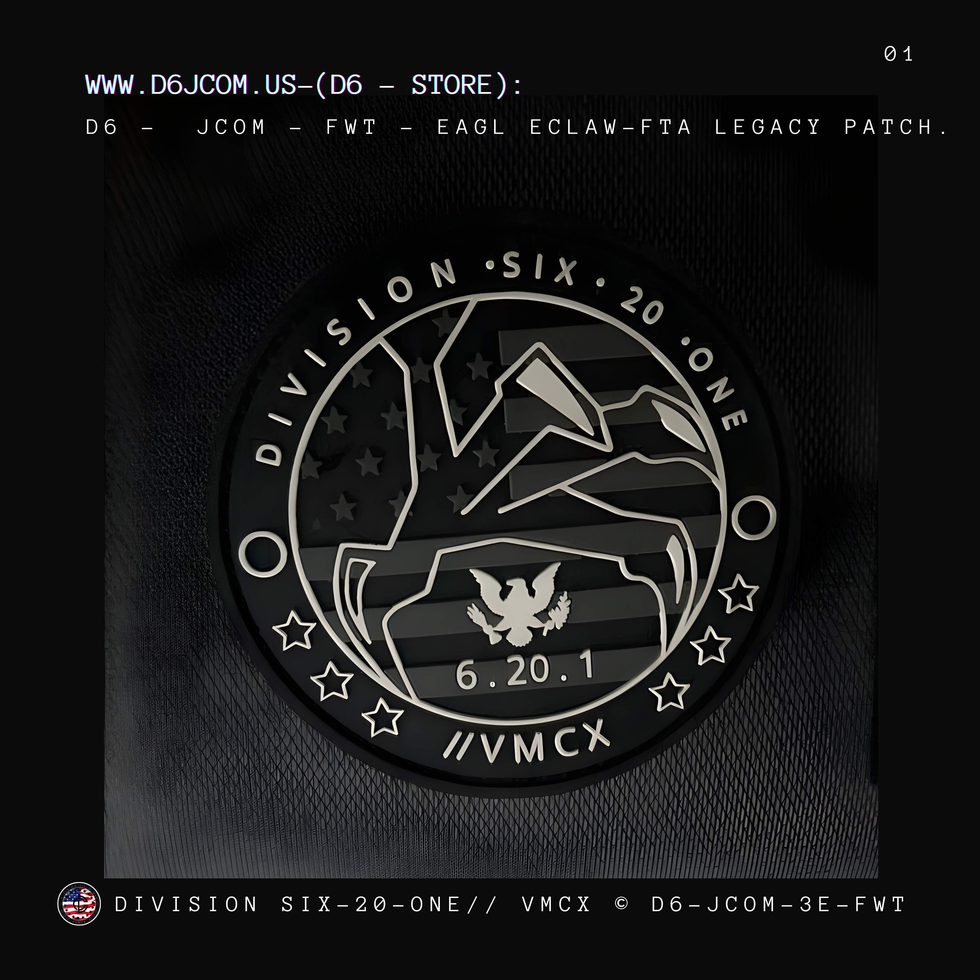D6 - JCOM - DIV.621 0 FTA - MKII - Eagle Legacy Patch