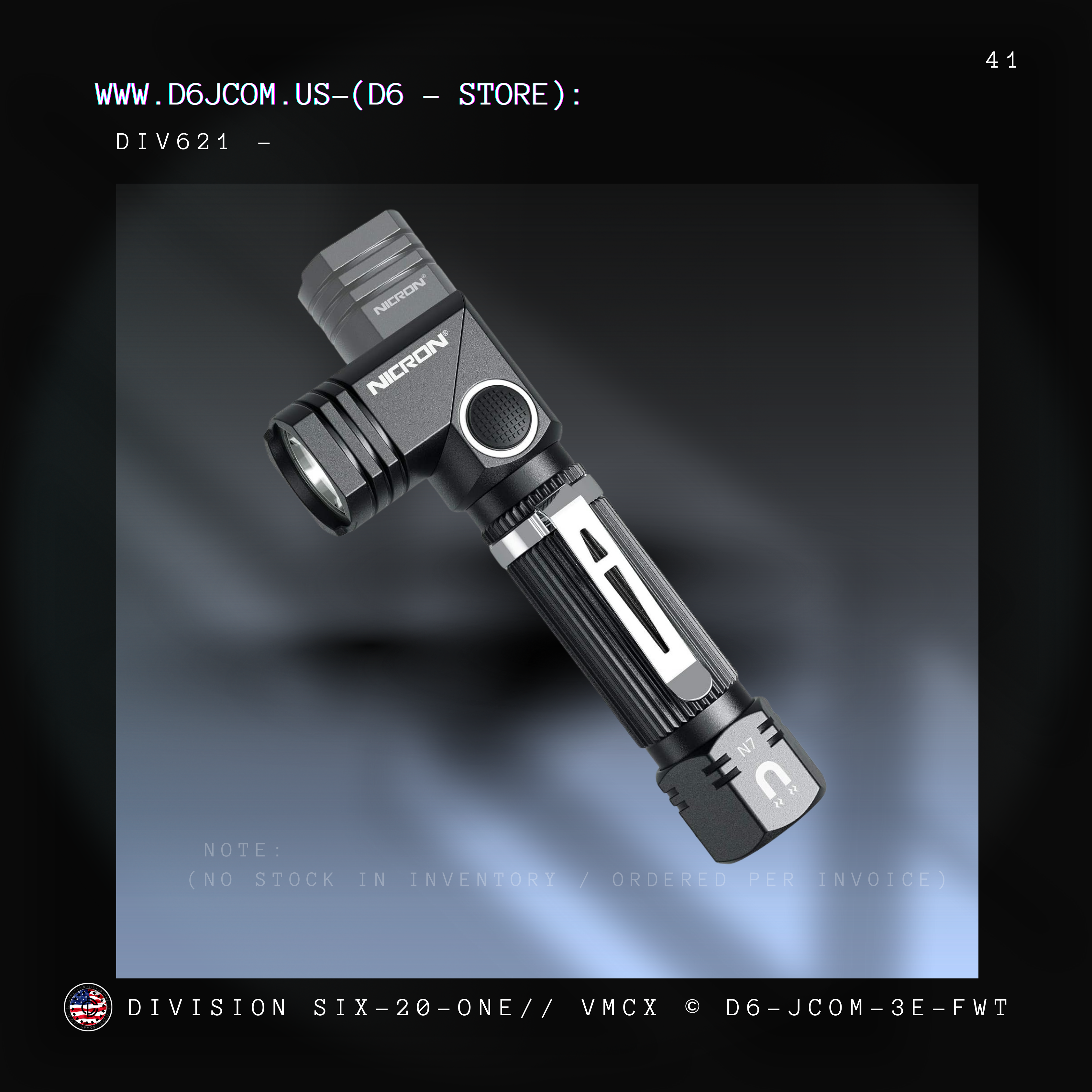 NICRON Flashlight, N7 600 Lumens Tactical Flashlight, 90 Degree Ip65 Waterproof Led Mini Flashlight