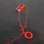 NTR Water Rescue Throw Bag with 50/70/98 Feet of Rope in 3/10 Inch Tensile Strength Rated to 1844lbs, Throwable Device for Kayaking and Rafting, Safety Equipment for Raft and Boat