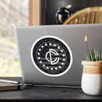 Kiss-Cut Vinyl Decal — Monochrome American Stars Emblem