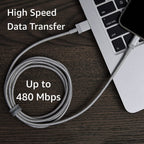 USB-A to Lightning Charger Cable, Apple MFi Certified for iPhone
