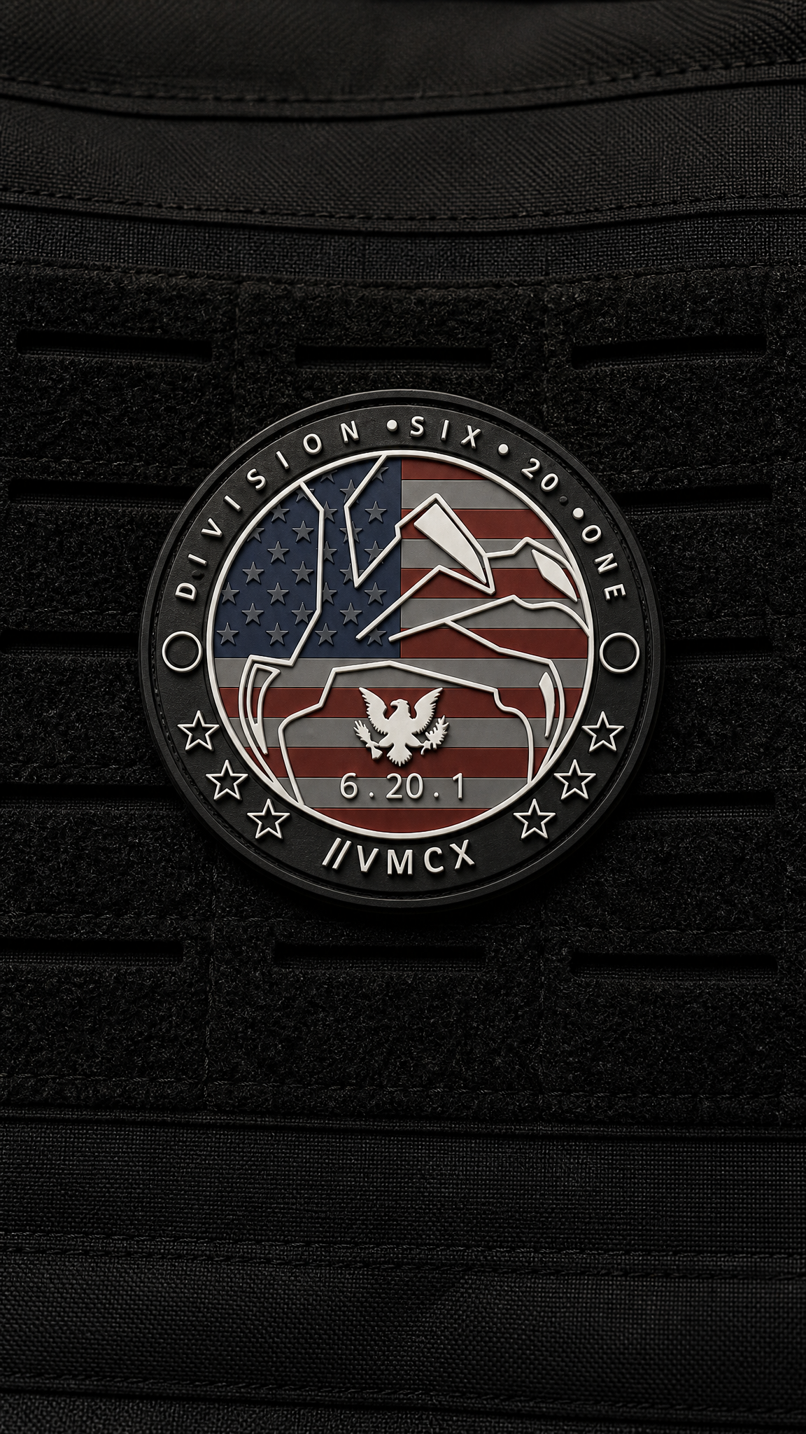 D6 - JCOM - DIV.621 - D6JCOM - MKIII - Eagle Full color Legacy Patch