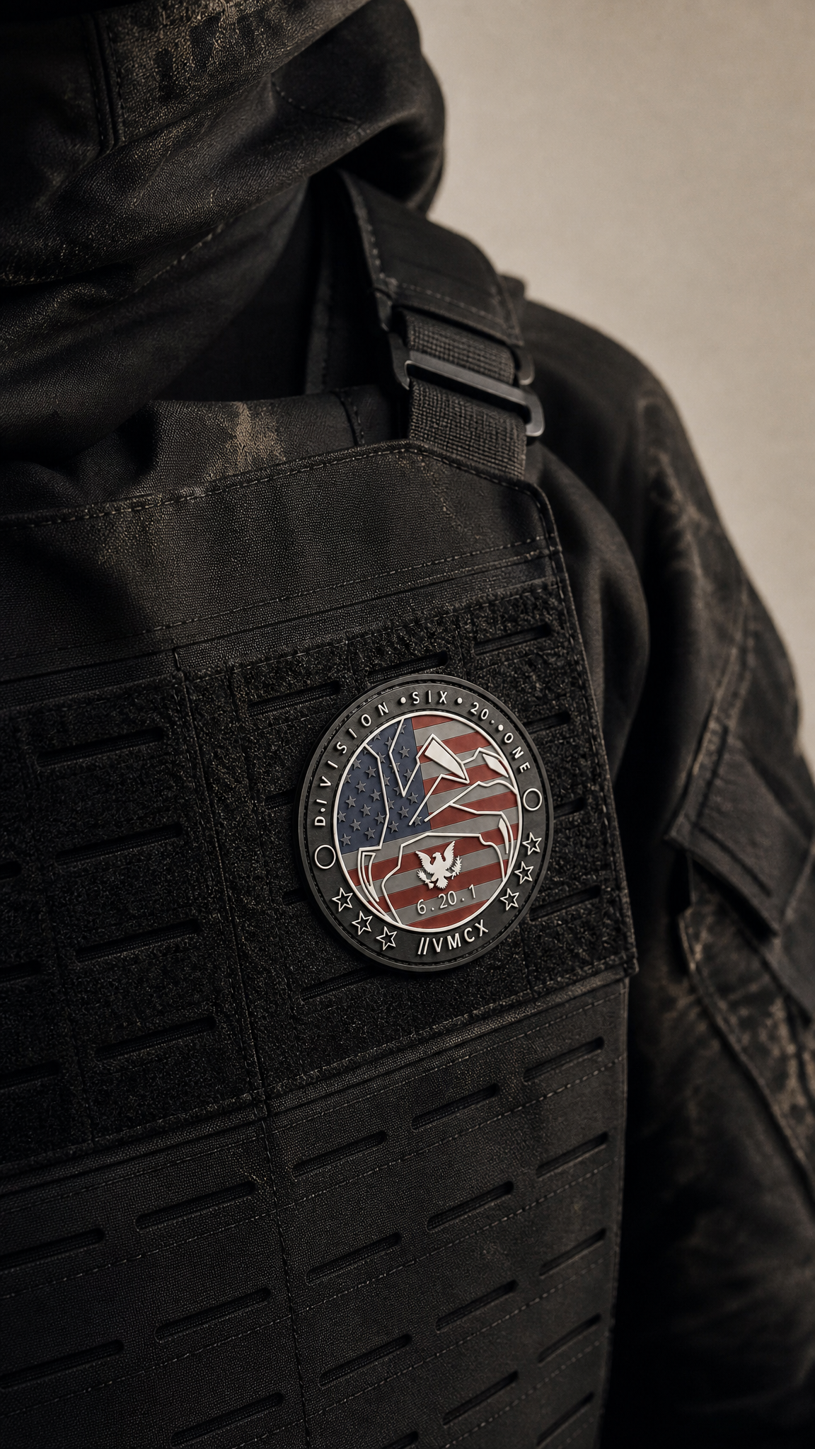 D6 - JCOM - DIV.621 - D6JCOM - MKIII - Eagle Full color Legacy Patch