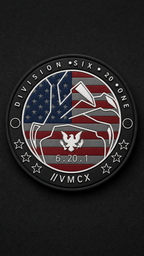 D6 - JCOM - DIV.621 - D6JCOM - MKIII - Eagle Full color Legacy Patch