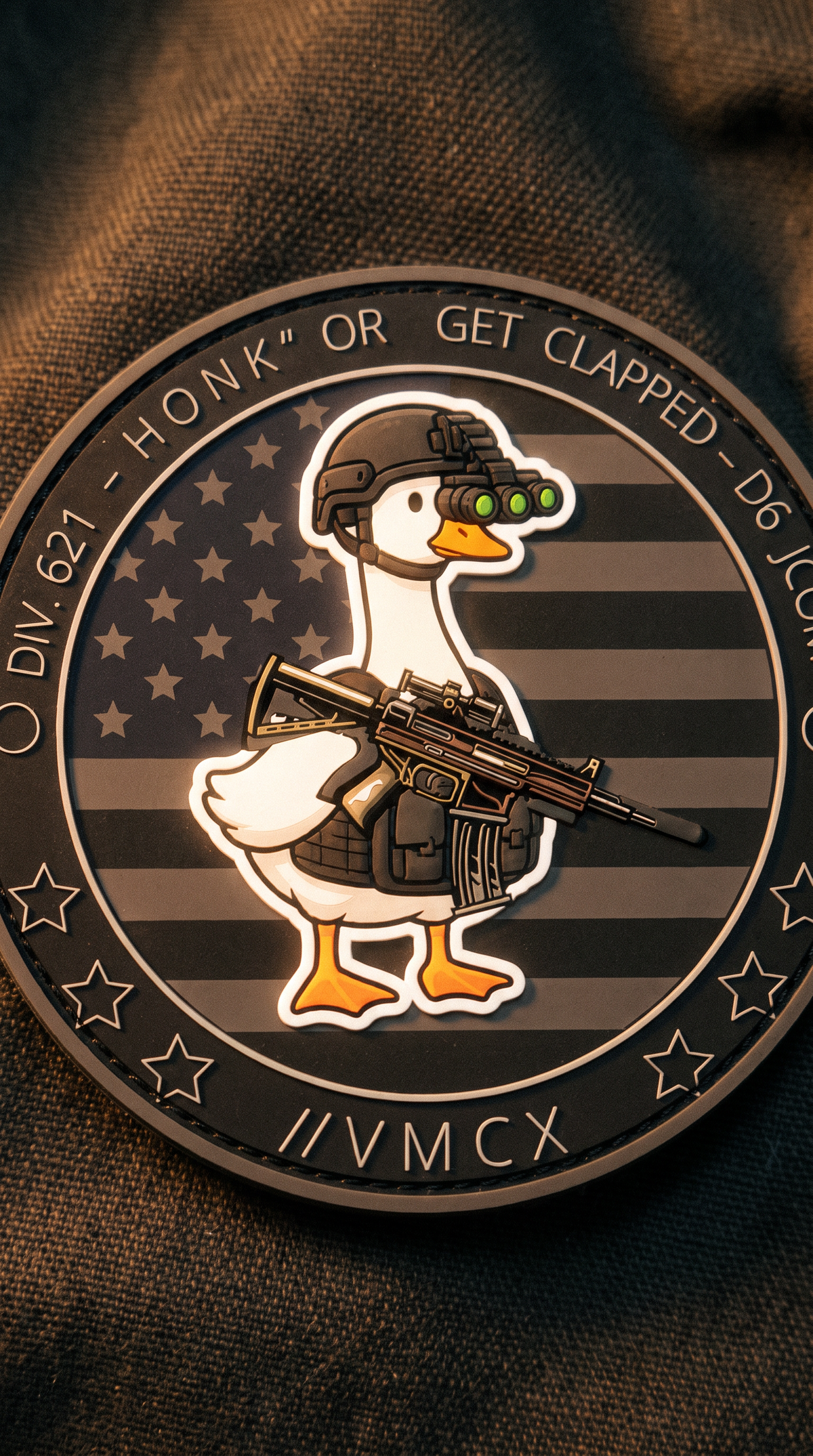 #:351 - SILLY GOOSE - Patch (Morale Patch)