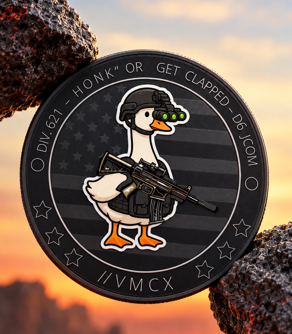 #:351 - SILLY GOOSE - Patch (Morale Patch)