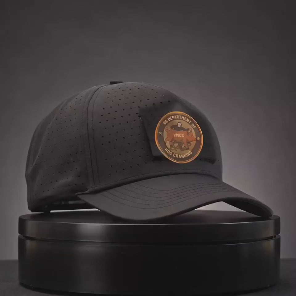 "Cranked" - Premium vented Baseball Cap