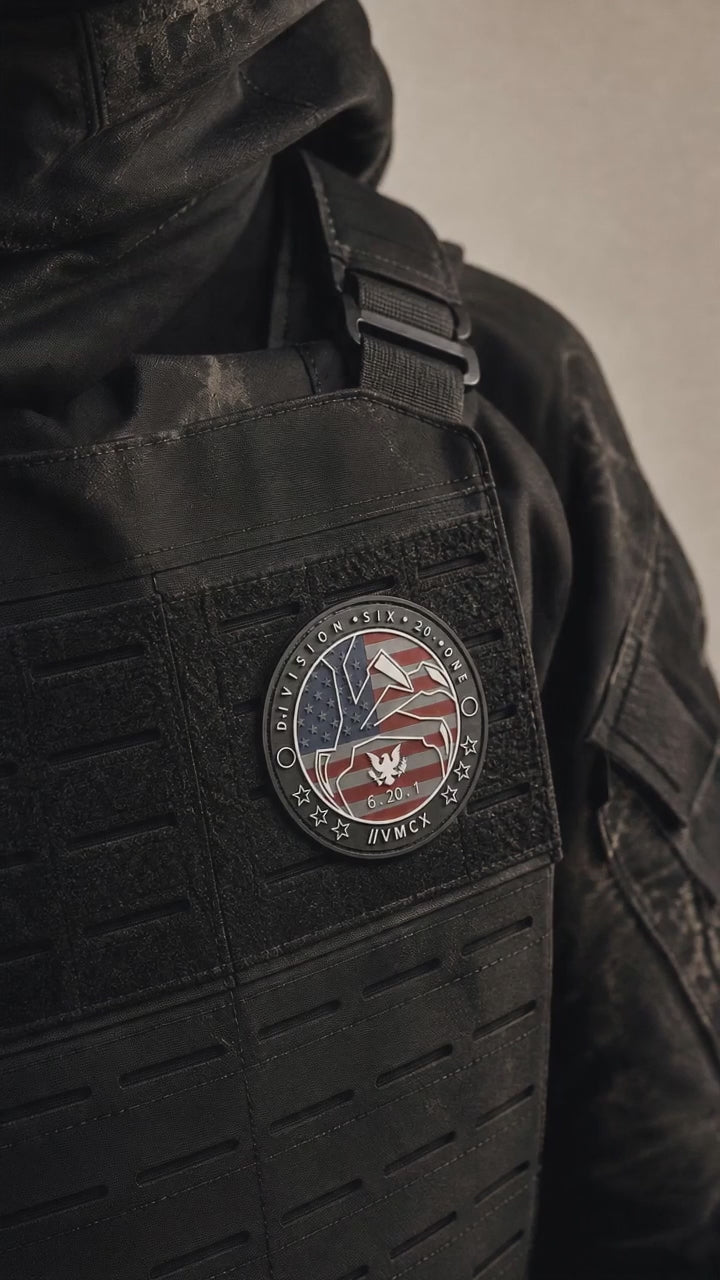 D6 - JCOM - DIV.621 - D6JCOM - MKIII - Eagle Full color Legacy Patch